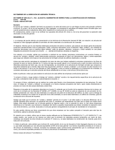 DICTÁMENES DE LA DIRECCIÓN DE ASESORÍA TÉCNICA