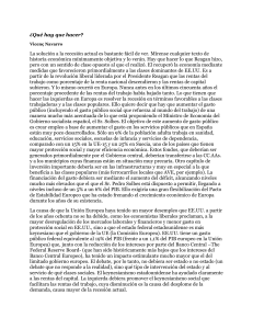 Vicenç Navarro - XARXA CONTRA ELS TANCAMENTS i la