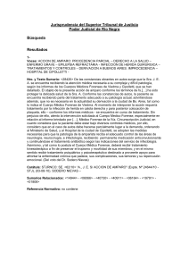 B&uacute;squeda - del Poder Judicial de Rio Negro