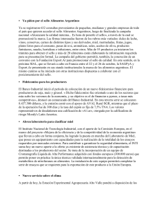 Ya piden por el sello Alimentos Argentinos Ya se registraron 632