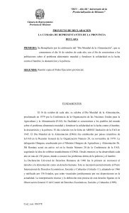 proyecto de declaración