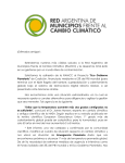 Red Argentina de Municipios Frente al Cambio Climático