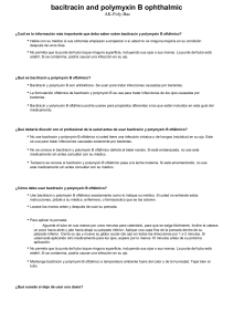 bacitracin and polymyxin B ophthalmic