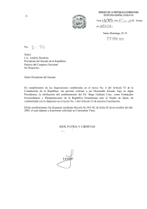 c1g"kP - Senado de la República Dominicana