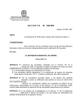 decret o nº 549/1997 - Concejo Deliberante Viedma