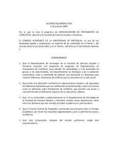 acuerdo académico 0354 - Universidad de Antioquia