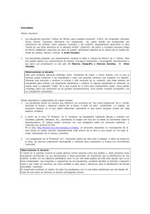 Observaciones al docente