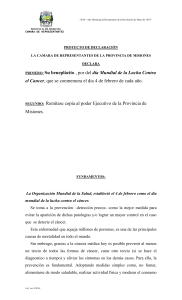 día Mundial de la Lucha Contra el Cancer