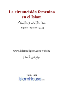 La circuncisión femenina en el Islam DOC