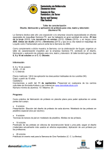 Taller de caracterización