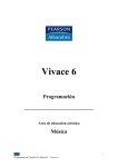 Vivace 6 Programación Castilla La Mancha