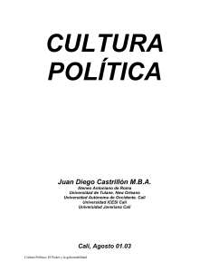 Módulo: Marco teòrico para la Convivencia Política