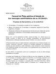 Boletín de prensa - Caracol de Plata