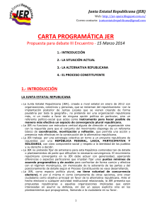 CONFORMA LA JUNTA ESTATAL REPUBLICANA: