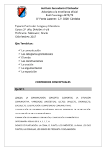 Instituto Secundario El Salvador Adscripto a la enseñanza oficial