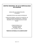 anexo i - Centro Regional de Alta Especialidad de Chiapas