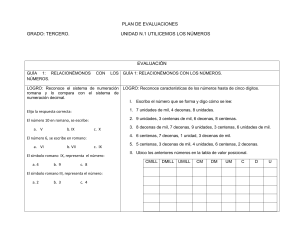 PLAN DE EVALUACIONES mat.3 - IER-EL-EDEN-2011