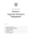 Liceo Volcán San José Modulo 1 Segundo Semestre “Geometría