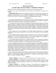Decreto por el que se aprueba el PGCM agosto de 2013