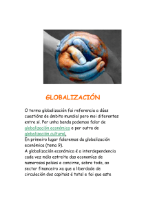 GLOBALIZACION Tema (ROSA DEUS)