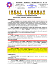 ideallemobax ( m ) - INGENIERÍA Y DESARROLLO ALIMENTARIO