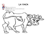 LA VACA ORDEN: Decora con plastilina la vaca INDICADOR DE