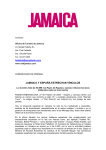 jamaica y españa firman nuevo acuerdo