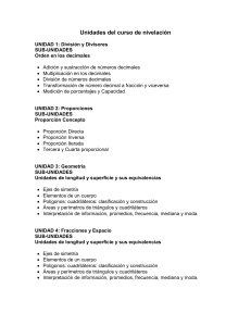 Planificación de contenidos Archivo