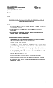 Liceo Nº1 Javiera Carrera 3º Medio Departamento de Historia y