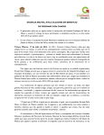 3724/2014. ANUNCIA ERUVIEL ÁVILA ACCIONES EN BENEFICIO