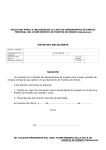 solicitud o comunicación - Ayuntamiento de Fuentes de Oñoro