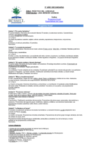 Programa / Expectativas - Colegio Bertrand Russell