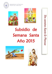 Subsidio de Semana Santa 2015 word