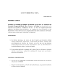 COMISIÓN DE DESARROLLO SOCIAL DICTAMEN: 037