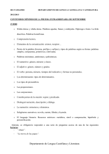 Lengua y literatura.