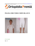 PIJAMA UBIO TODO CORTO BLANCO : Ortopedia Premià