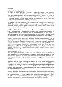 iglesia - Compartir en Cristo