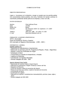 curriculum vitae