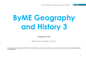 Programación Geography and History 3