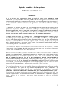 Documento de la Conferencia Episcopal Española "IGLESIA