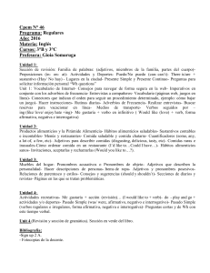 3°B y 3°C Profesora: Gioia Somaruga