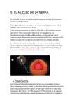 5. el núcleo de la tierra - Ciencias para el conocimiento