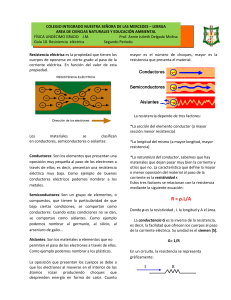 Guia 10. Resistencia Eléctrica