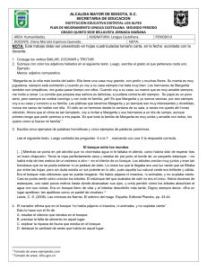 plan de mejoramiento segundo periodo grado 5&deg; sede b castellano jm