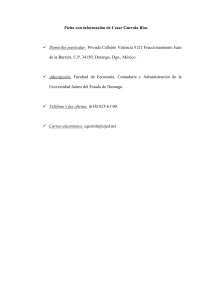 Ficha con informaci&oacute;n de Cesar Gurrola Rios Domicilio particular