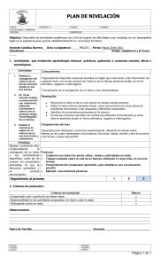plan de nivelación - gestionacademicaboscov