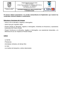 Contenidos mínimos 1º diver Alcantarilla 2014-2015