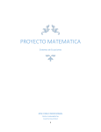 Proyecto matematica