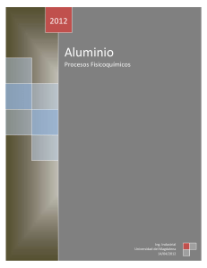 Lingote de aluminio - Aluminio2012