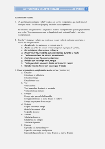 el verbo - WordPress.com